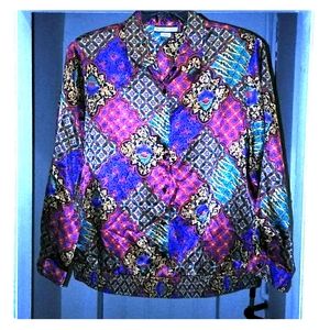 Print Blouse multi colored by Notations woman